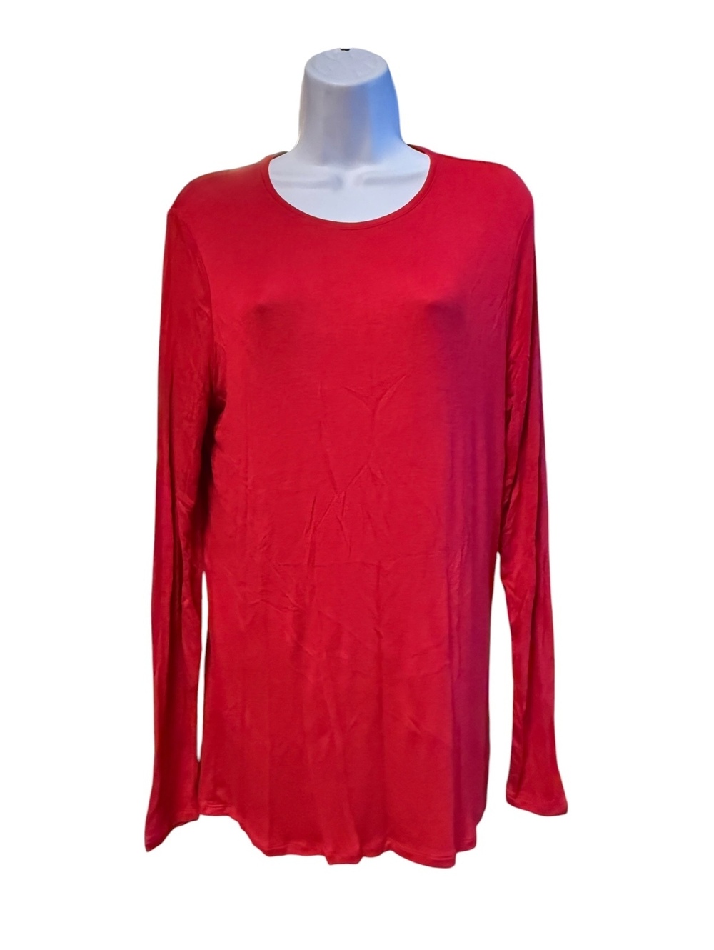 White House Black Market Red Long Sleeve
